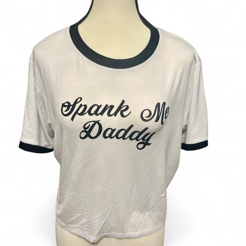 Spank Me Daddy Ringer Shirt